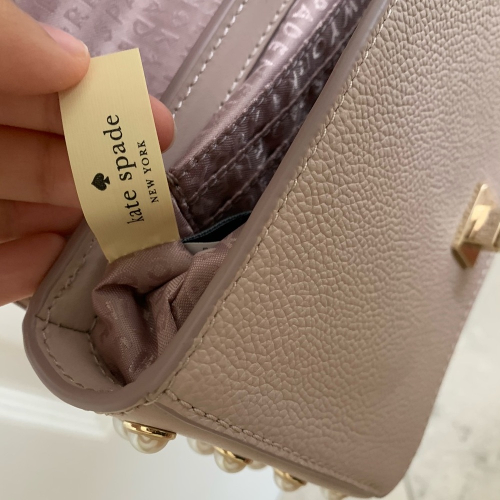 Kate Spade bag with pearls